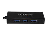 3 Port - NIC - USB Network / LAN Adapter - Windows & Mac Compatible (ST3300GU3B) - Rozbočovač - 3 x SuperSpeed USB 3.0 + 1 x 10/100/1000 - desktop - pre P/N: PEXUSB3S2EI, PEXUSB3S42, PEXUSB3S7, SVA5H2NEUA