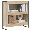 vidaXL Knižnica 80 x 30 x 86,5 cm Kompozitné drevo Sonoma