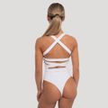 Dámske body Flow White - GymBeam, veľkosť S