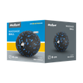 Masážna guľa 8 cm, REBEL ACTIVE RBA-3055-8, čierna-modrá, materiál EPP