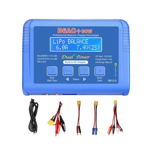 Nabíjačka batérií EUROKOMP B6AC+ 80 W