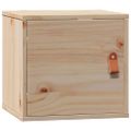 vidaXL Nástenná skrinka 31,5x30x30 cm masívne drevo borovica
