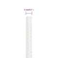 vidaXL Lodné lano biele 5 mm 500 m polypropylén