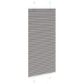 vidaXL plisovaná roleta antracitová 60x100 cm Šírka látky 59,4 cm