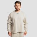 Mikina Aura Jumper Grey - GymBeam, veľkosť M, 95 % cotton, 5 % elastane