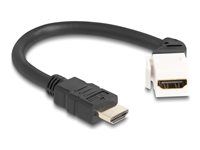 Keystone modul kábla HDMI samec na samicu