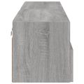 vidaXL TV nástenné skrinky 2ks sivé sonoma 60x30x30cm kompozitné drevo