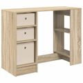 vidaXL Stôl Sonoma dub 100 x 40 x 75 cm Kompozitné drevo