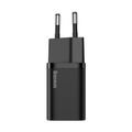 Baseus Super Si Quick Charger 1C 20W s káblom USB-C pre Lightning 1m (čierny)