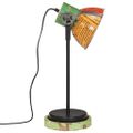 vidaXL Stolová lampa 25 W viacfarebná 17x17x50 cm E27