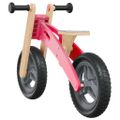 vidaXL Balančný bicykel pre deti ružový