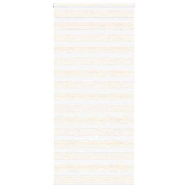 vidaXL Zebra roleta mramorová béžová 110x230 cm šírka látky 105,9 cm polyester
