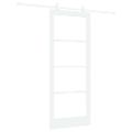 vidaXL Posuvné dvere ORKDAL 83 x 202 cm Biela