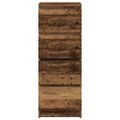 vidaXL Komoda staré drevo 37,5x35x99 cm kompozitné drevo