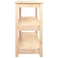 vidaXL Konzolový stolík 110x40x74 cm masívne borovicové drevo