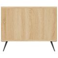 vidaXL Konferenčný stolík dub sonoma 90x50x40 cm kompozitné drevo