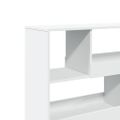 vidaXL Deliaca stena biela 100x33x94,5 cm kompozitné drevo