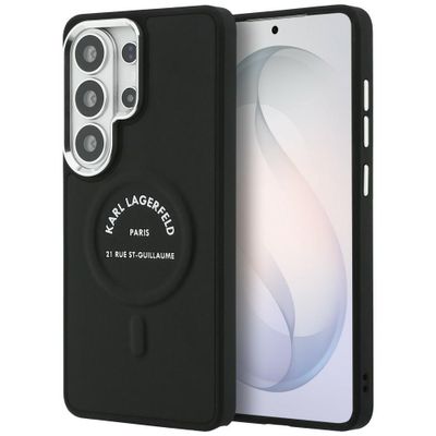 Puzdro Karl Lagerfeld Embossed Ring RSG Logo MagSafe pre Samsung Galaxy S26 Ultra čierne
