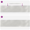vidaXL Obrubník trávnika 4 ks 450 x 20 cm Nerezová oceľ Strieborná