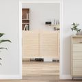 vidaXL Kladivové dvere 80 x 50 cm Borovicový masív Prírodná