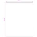 vidaXL Behúň LESAKA Hnedá 80 x 100 cm Diamantový zamat