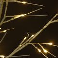 vidaXL Vianočný stromček/vŕba 200 LED 1,8 m, teplá biela, dovnútra/von