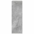 vidaXL Servírovacia skriňa Betónová šedá 25,5 x 22 x 69,5 cm
