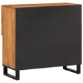vidaXL Komoda 80x34x75 cm akáciový masív