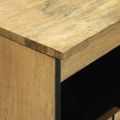 vidaXL Servírovacia skriňa Hnedá 60 x 33 x 75 cm mangový masív