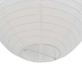 vidaXL Závesná lampa, biela Ø45 cm E27