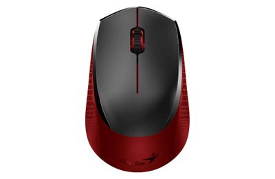 Genius NX-8000S/Kancelárska/Optická/1 200 DPI/Bezdrôtová USB/Čierna-červená