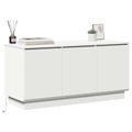 vidaXL TV skrinka 100 x 38 x 49 cm Biela Kompozitné drevo