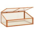 vidaXL Skleník 100x65x40 cm jedľové drevo