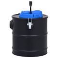 vidaXL Vysávač na popol s HEPA filtrom 1200 W 20 l oceľ