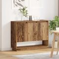 vidaXL Servírovacia skriňa Staré drevo 97 x 29 x 75 cm