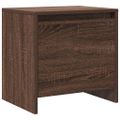 vidaXL Nočné stolíky 2 ks hnedý dub 45x34x44,5 cm drevotrieska