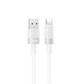 XO kábel NB282 USB - USB-C 1,0m 6A biely