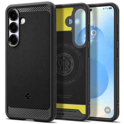 Spigen Rugged Armor Mag Magsafe pre Samsung Galaxy S25 matne čierne
