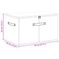 vidaXL Úložná krabica 2 ks Netkaná látka 55 x 35 x 32 cm 61,6 L