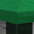 vidaXL Kryt altánku s bočnými stenami Zelená 600,5 x 300,5 cm