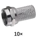 Konektor F vidlica pre koax CB50, CB100