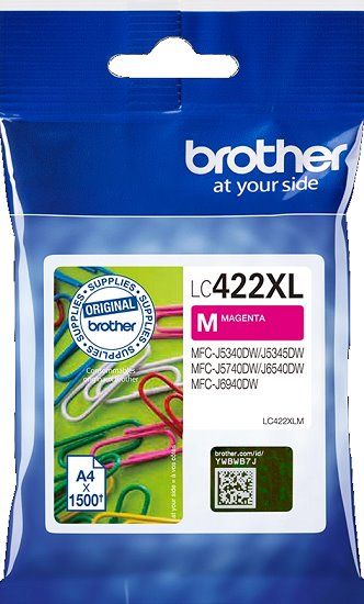 kazeta BROTHER LC-422XL Magenta MFC-J5340DW/MFC-J5740DW (DE)
