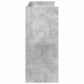 vidaXL Konzolový stôl Betónovo sivá 90 x 35 x 80 cm Kompozitné drevo