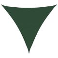 vidaXL Tieniaca plachta 160 g/m² tmavozelená 5x5x5 m HDPE