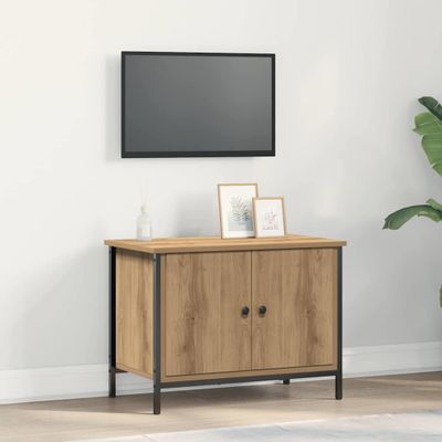 vidaXL TV skrinka Remeselný dub 60 x 35 x 45 cm Kompozitné drevo