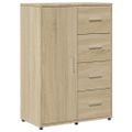 vidaXL Komody 2 ks dub sonoma 60x31x84 cm kompozitné drevo
