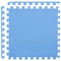 vidaXL Podložky puzzle 12 ks 4,32㎡ EVA pena modré