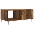 vidaXL Konferenčný stolík Staré drevo 90 x 50 x 40 cm Kompozitné drevo