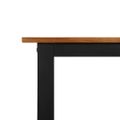 vidaXL Záhradný stôl s nohami v tvare U 180x90x75 cm akáciový masív
