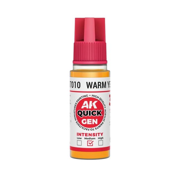AK Interactive: Quick Gen - Warm Yellow 18 ml
